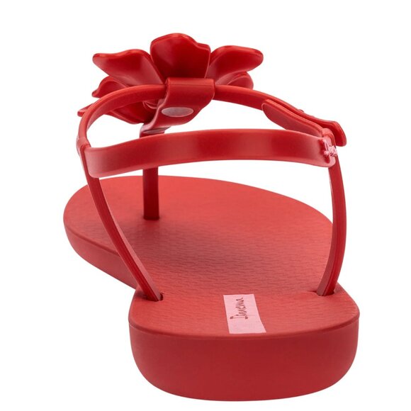 Ipanema Duo Flowers T-Strap Sandal - Red/Pink - Picture 3 of 4